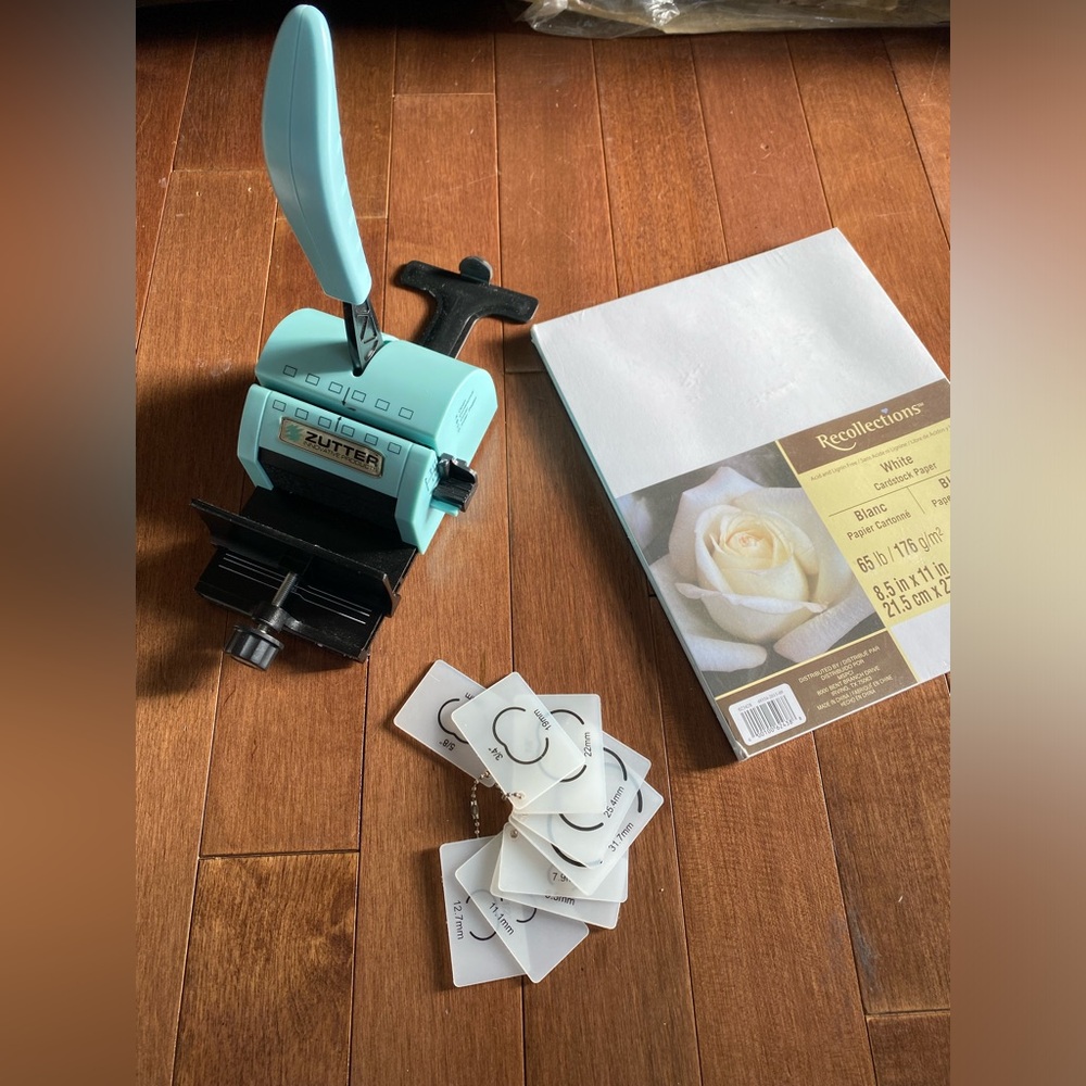 Zutter Bind-it-all Machine Baby Blue by Zutter